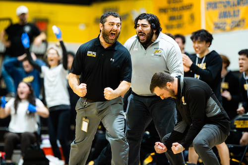 River Dell wrestling coaching staff